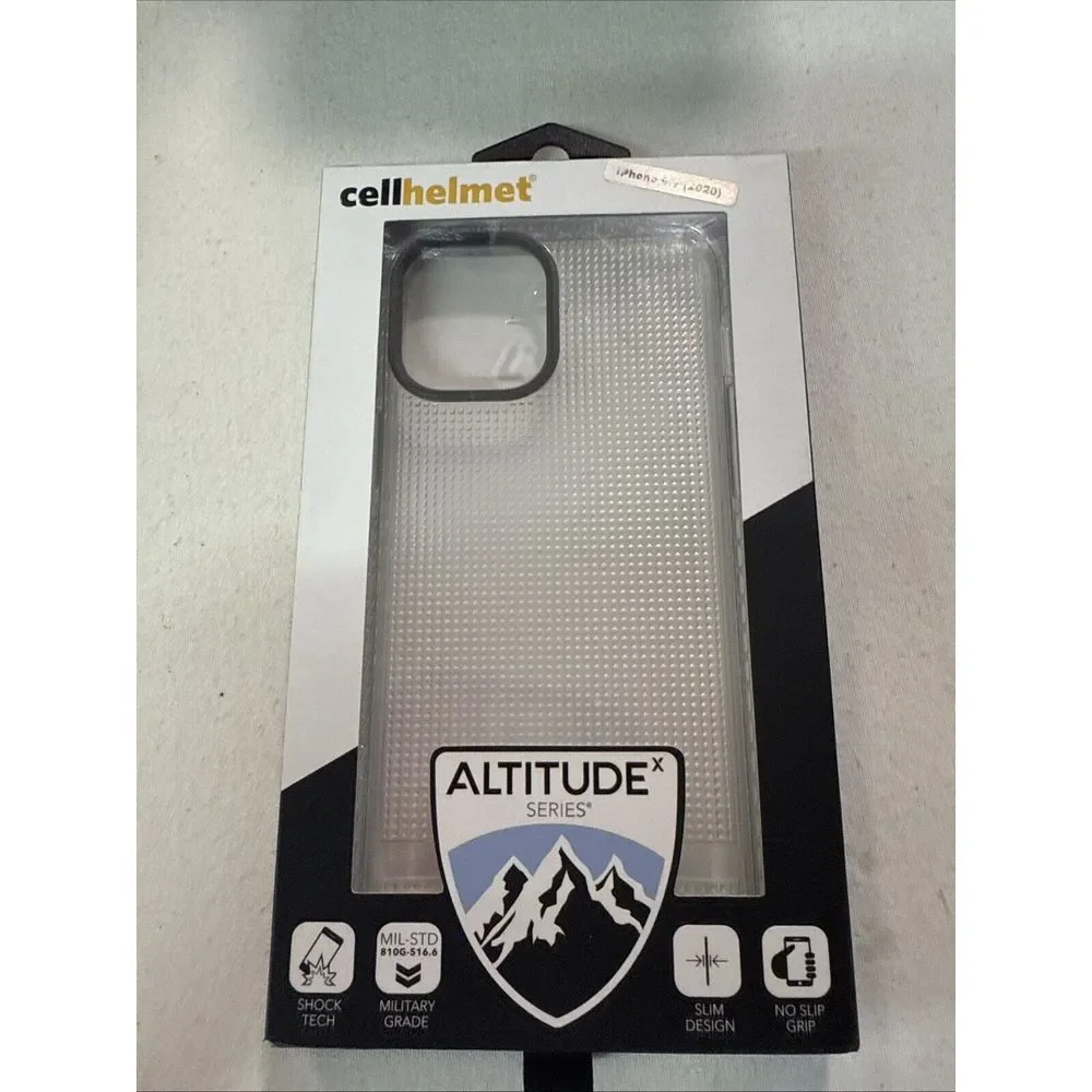 CellHelmet Altitude X Series Case‎ for Apple iPhone 12 Pro Max - Clear